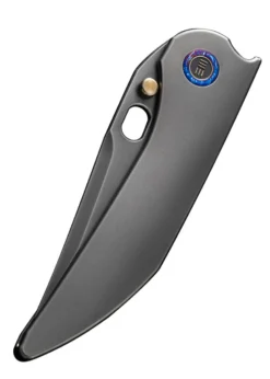 We Knife ATTOR GRAY TITANIUM POLISHED; Taschenmesser