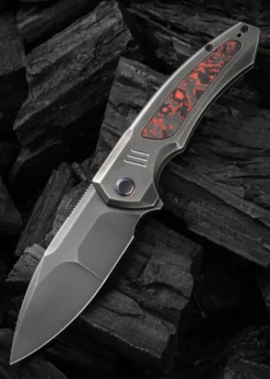 We Knife HYPERACTIVE VANAX TITAN + KARBON, Taschenmesser