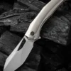 We Knife IGNIO TITAN SILBER BEAD BLASTED, Taschenmesser