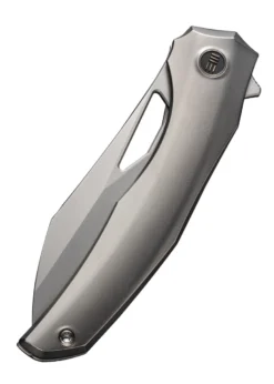 We Knife IGNIO TITAN SILBER BEAD BLASTED, Taschenmesser