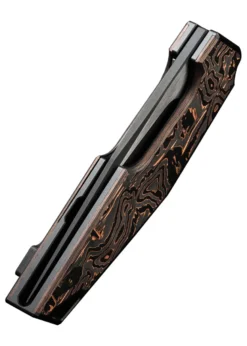 We Knife OAO (One and Only) BLACK TITANIUM COPPER FOIL, Taschenmesser