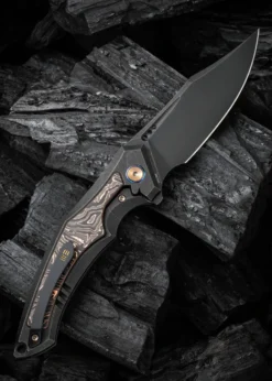 We Knife ORPHEUS TITANIUM COPPER FOIL CF, Taschenmesser