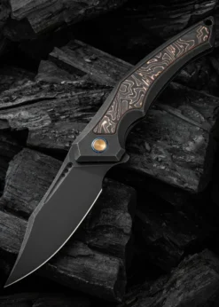 We Knife ORPHEUS TITANIUM COPPER FOIL CF, Taschenmesser