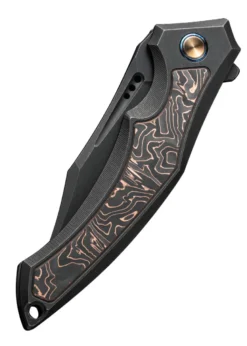 We Knife ORPHEUS TITANIUM COPPER FOIL CF, Taschenmesser