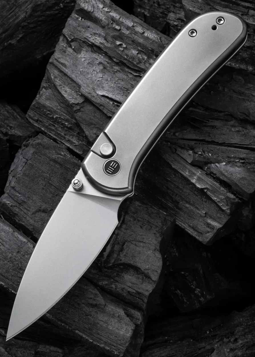 WE Knife QUBIT TITAN SATINIERT, Taschenmesser
