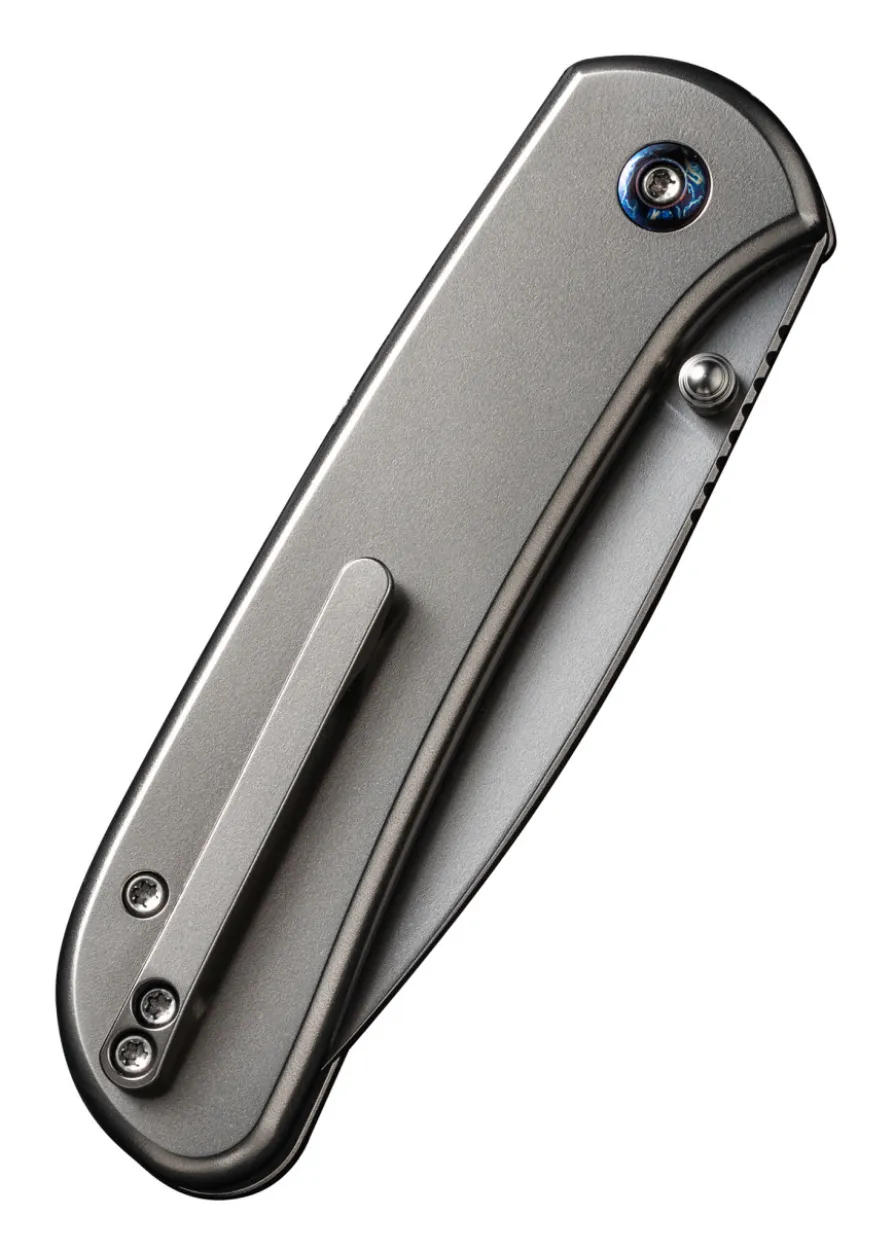 WE Knife QUBIT TITAN SATINIERT, Taschenmesser