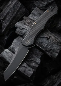 WE Knife REKKER TITAN ALL BLACK, Taschenmesser