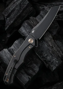 WE Knife REKKER TITAN ALL BLACK, Taschenmesser