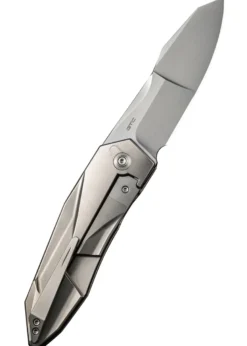 WE Knife SOLID BEAD BLASTED TITAN GRAU, Taschenmesser