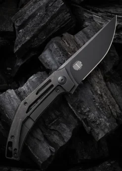 We Knife SPEEDLINER TITAN ALL BLACK, Taschenmesser