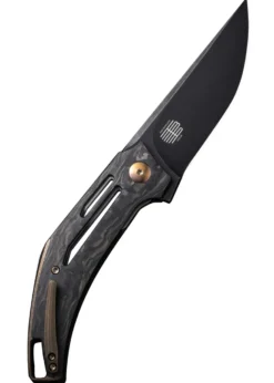 We Knife SPEEDLINER TWILL CARBON FIBER SCHWARZ, Taschenmesser