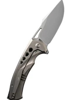 We Knife SWIFTFIN BEAD BLASTED TITANIUM SATIN, Taschenmesser