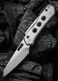 WE Knife VISION R GRAU TITAN, Taschenmesser