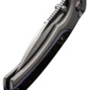 WE Knife ZIFFIUS LTD TITAN GRAU FLAMED, Taschenmesser