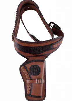 Western Revolver Gürtel mit einem Holster