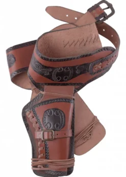 Western Revolver Gürtel mit zwei Holstern