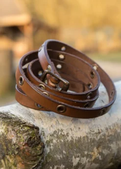 Wickelarmband aus Leder
