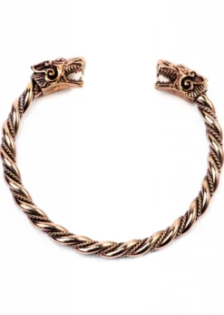 Wikinger Armreif Fenris aus Bronze