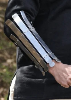 Wikinger Armschutz, 2mm Stahl