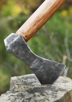 Wikinger-Axt aus Stahl, handgeschmiedet, Typ K