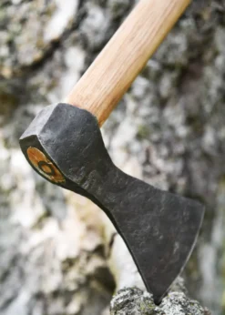 Wikinger-Axt aus Stahl, handgeschmiedet, Typ A