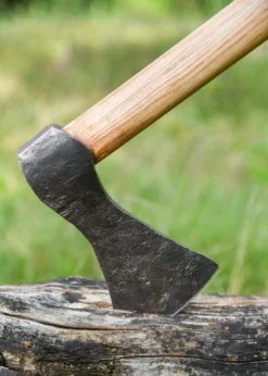 Wikinger-Axt aus Stahl, handgeschmiedet, Typ A