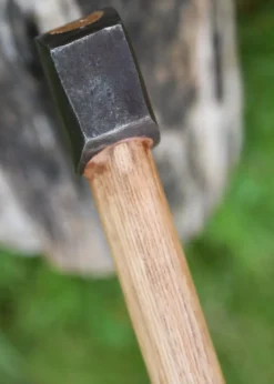 Wikinger-Axt aus Stahl, handgeschmiedet, Typ A