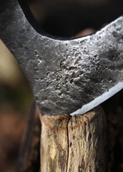 Wikinger-Axt aus Stahl, handgeschmiedet, Typ B