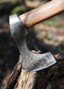 Wikinger-Axt aus Stahl, handgeschmiedet, Typ B