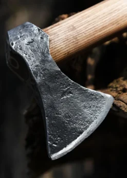 Wikinger-Axt aus Stahl, handgeschmiedet, Typ G
