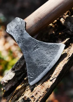 Wikinger-Axt aus Stahl, handgeschmiedet, Typ G