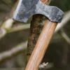 Wikinger-Axt aus Stahl, handgeschmiedet, Typ D
