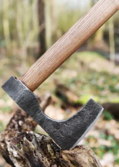 Wikinger-Axt aus Stahl, handgeschmiedet, Typ C