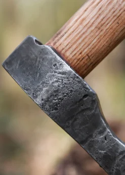 Wikinger-Axt aus Stahl, handgeschmiedet, Typ C