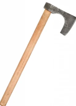 Wikinger-Axt aus Stahl, handgeschmiedet, Typ C