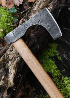 Wikinger-Axt aus Stahl, handgeschmiedet, Typ C