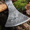 Wikinger-Axt aus Stahl, handgeschmiedet, Typ M