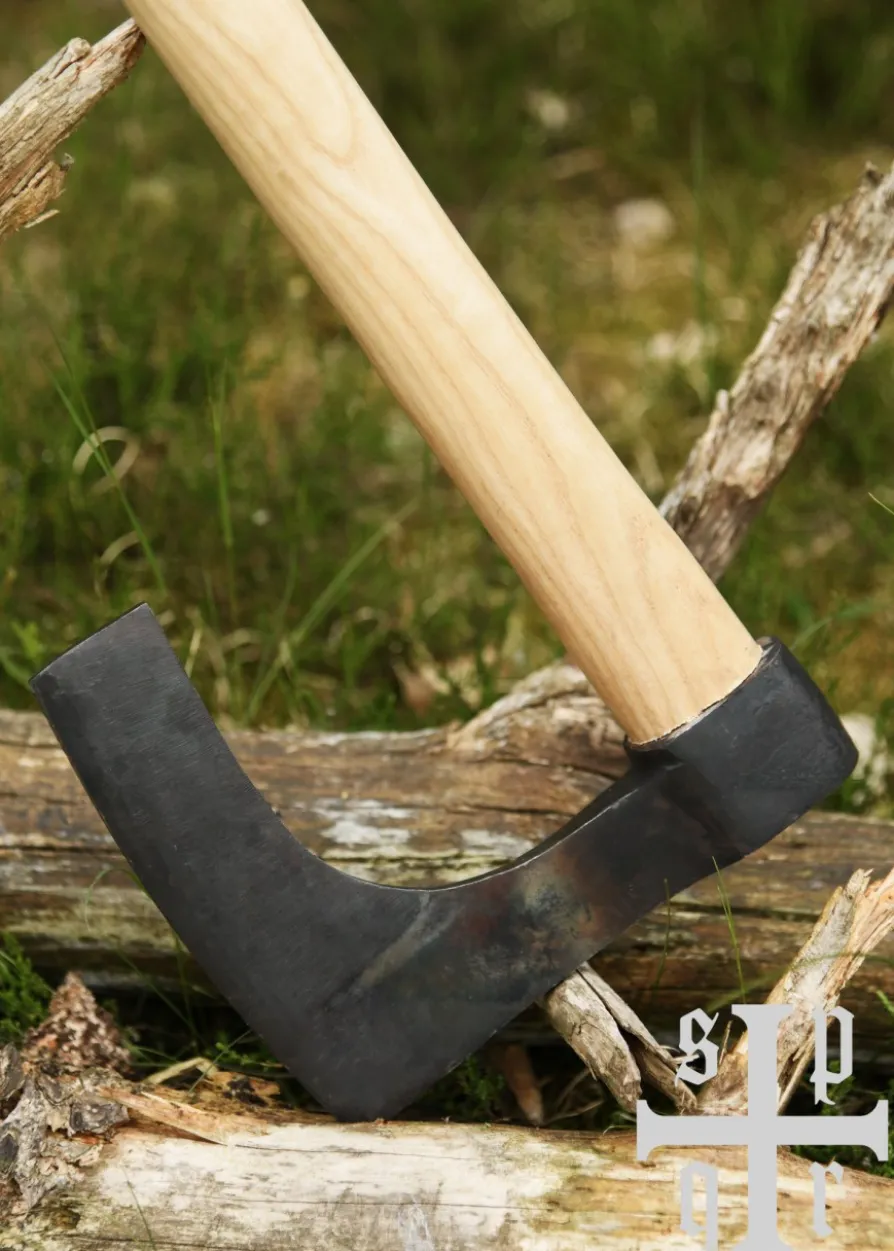 Wikinger Bartaxt, Handgeschmiedet