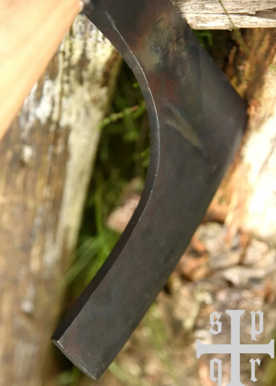 Wikinger Bartaxt, Handgeschmiedet