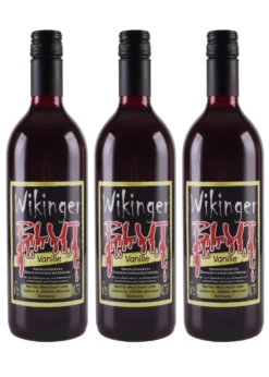 Wikingerblut mit Vanille: Met mit Kirschsaft, 0,75 l Flasche, 6% Vol.