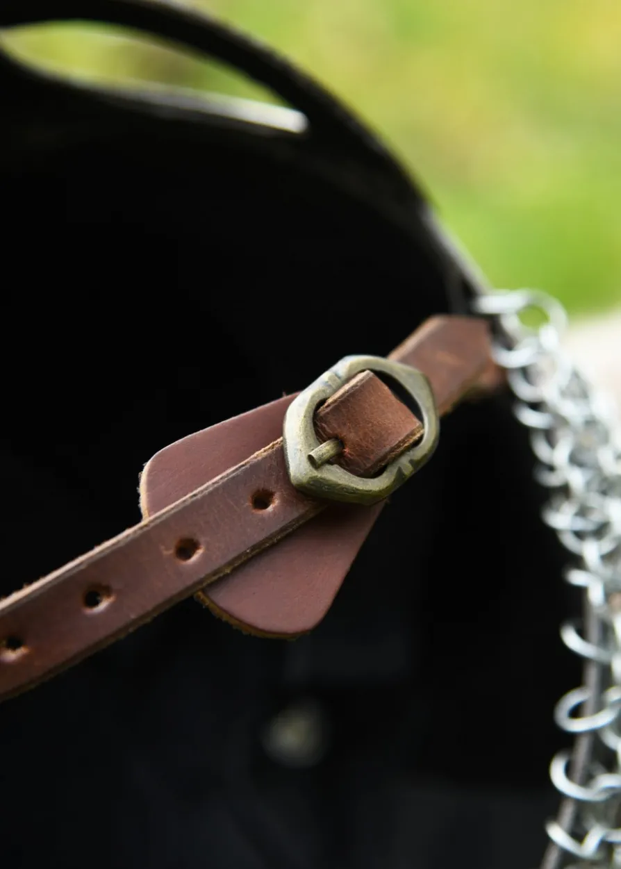 Wikinger-Brillenhelm Gjermundbu-Stil, 2 mm Stahl