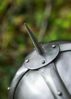 Wikinger-Brillenhelm Gjermundbu-Stil, 2 mm Stahl