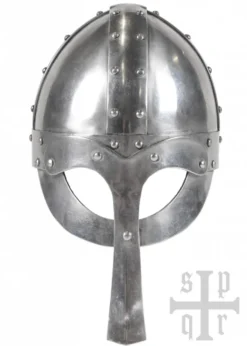 Wikinger Brillenhelm mit langem Nasal, 2 mm Stahl