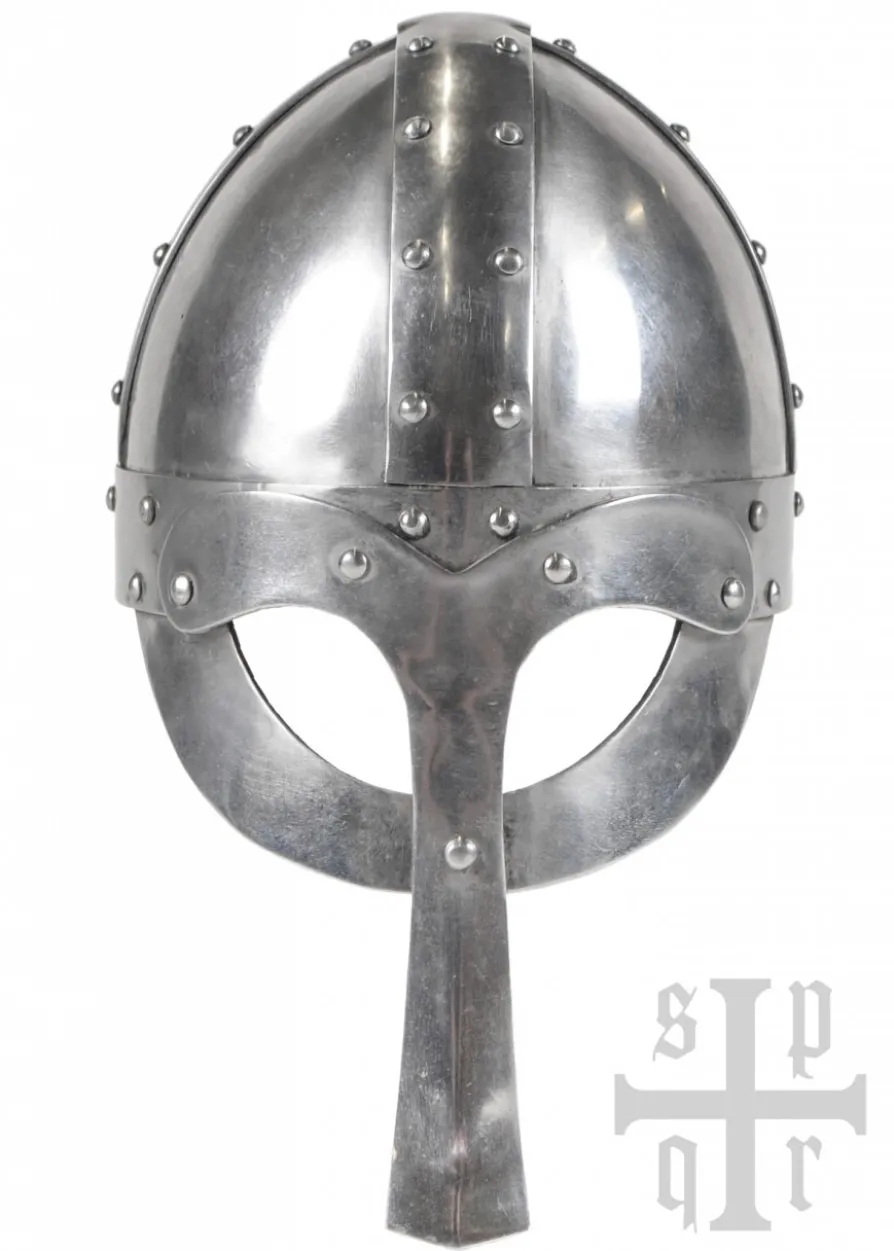 Wikinger Brillenhelm mit langem Nasal, 2 mm Stahl
