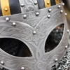 Wikinger Brillenhelm, Spangenhelm mit Brünne