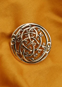 Wikinger Brosche im Urnes Stil aus Bronze