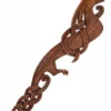 Wikinger Drache aus Holz, rechts schauend