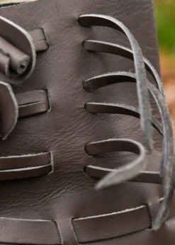 Wikinger Halbstiefel, dunkelbraun