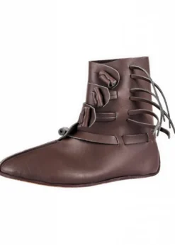 Wikinger Halbstiefel, dunkelbraun