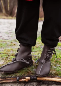 Wikinger Halbstiefel, dunkelbraun
